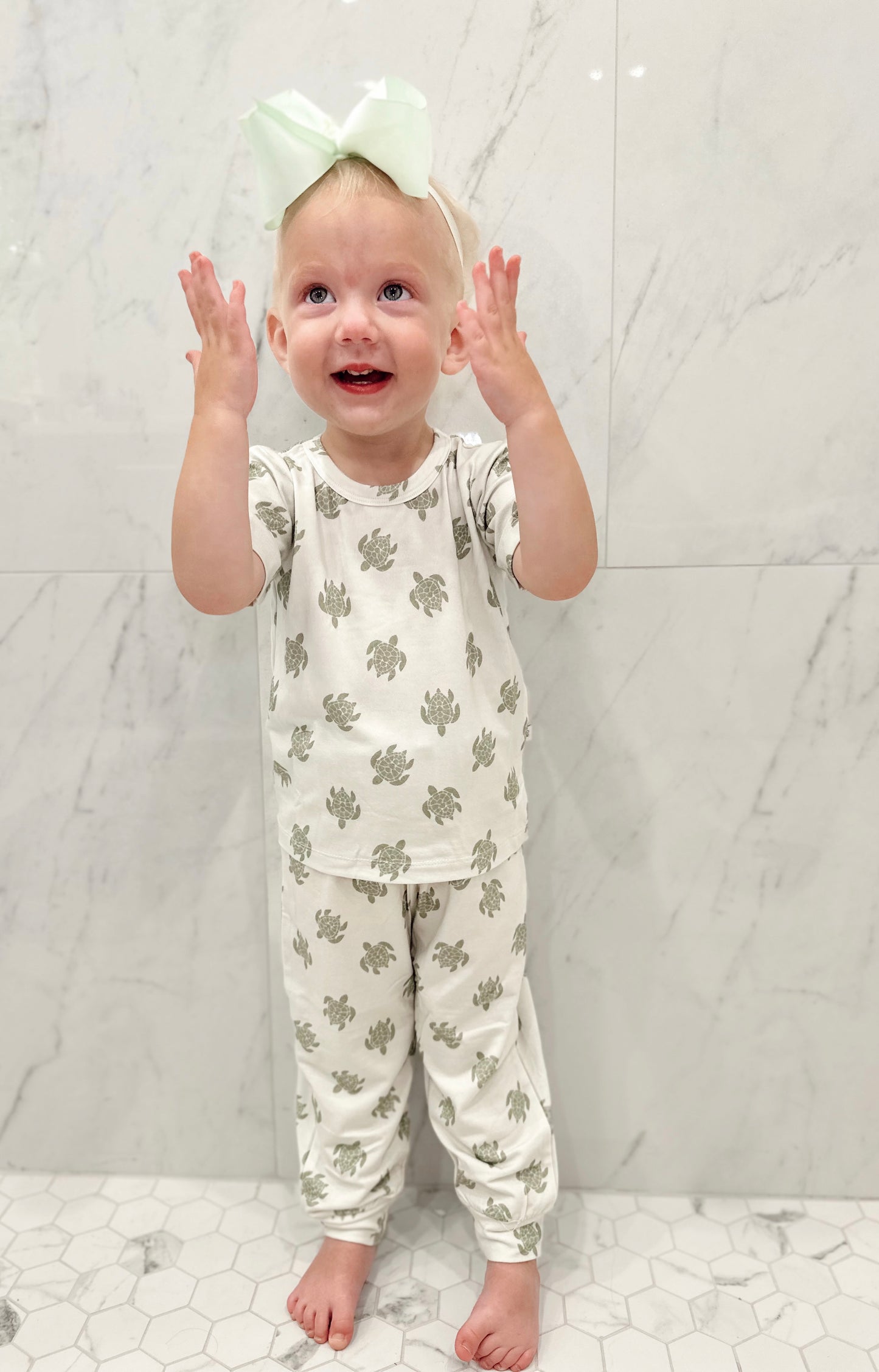 Wrens Turtle Bamboo Pjs