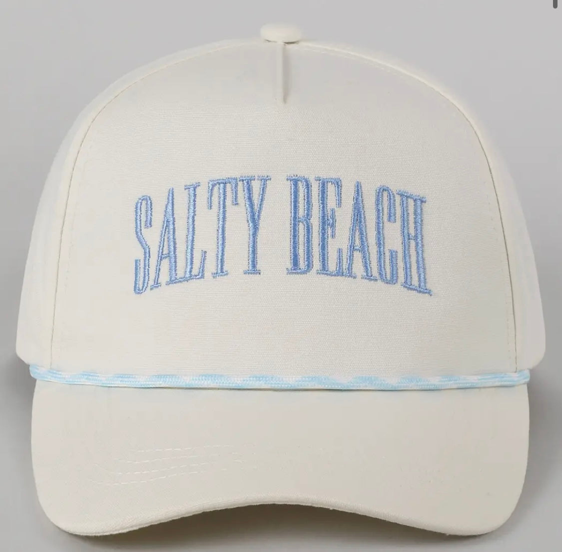 Salty Beach Roped Hat