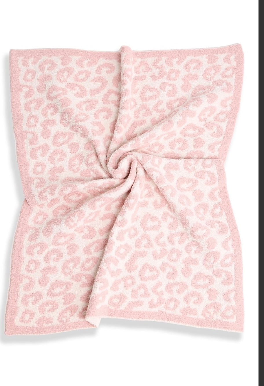 Kids Soft Leopard Blanket