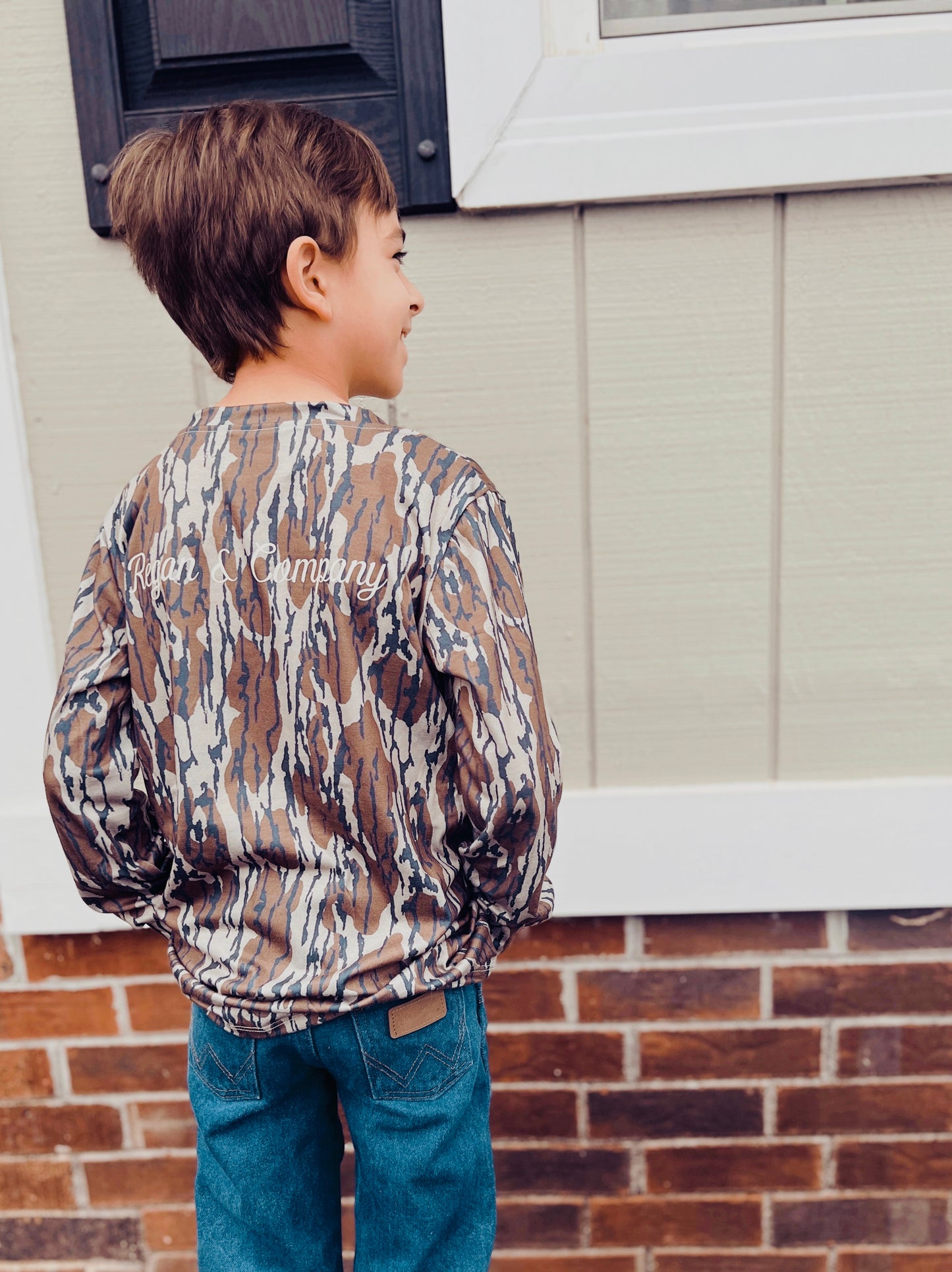 Bottom Oak Camo Long Sleeve