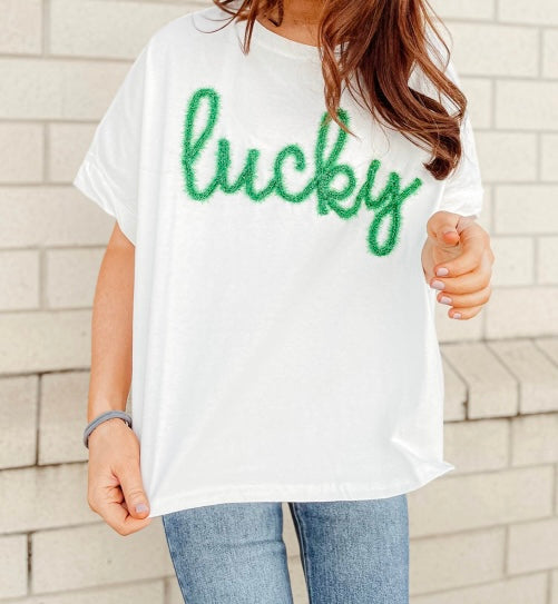 Tinsel Lucky St. Patty's T-Shirt
