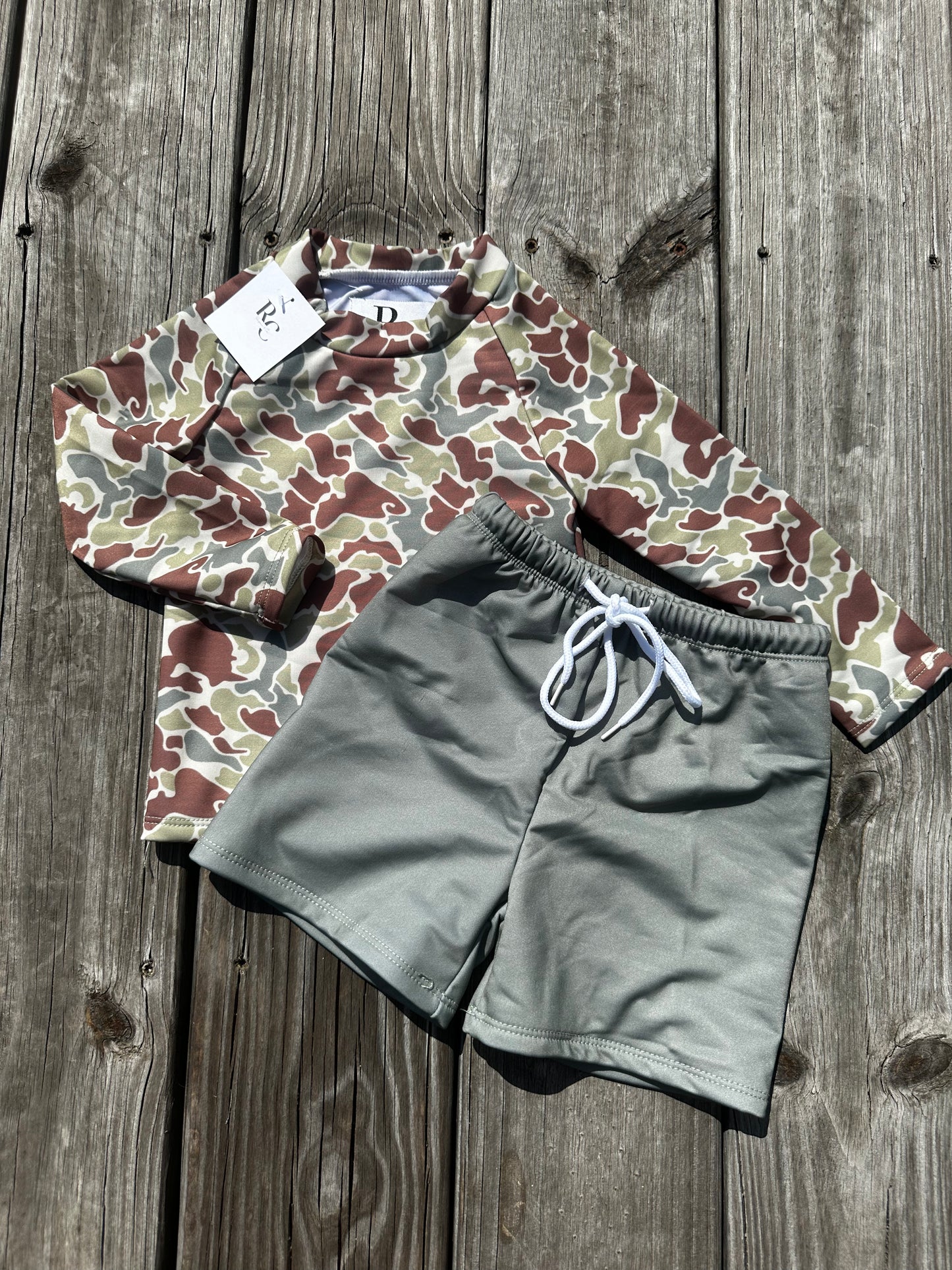 Camo Swim Set