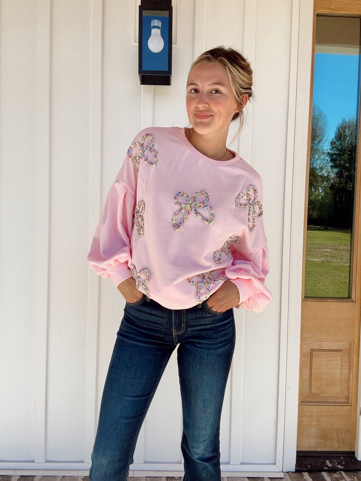 Crochet Bow Top