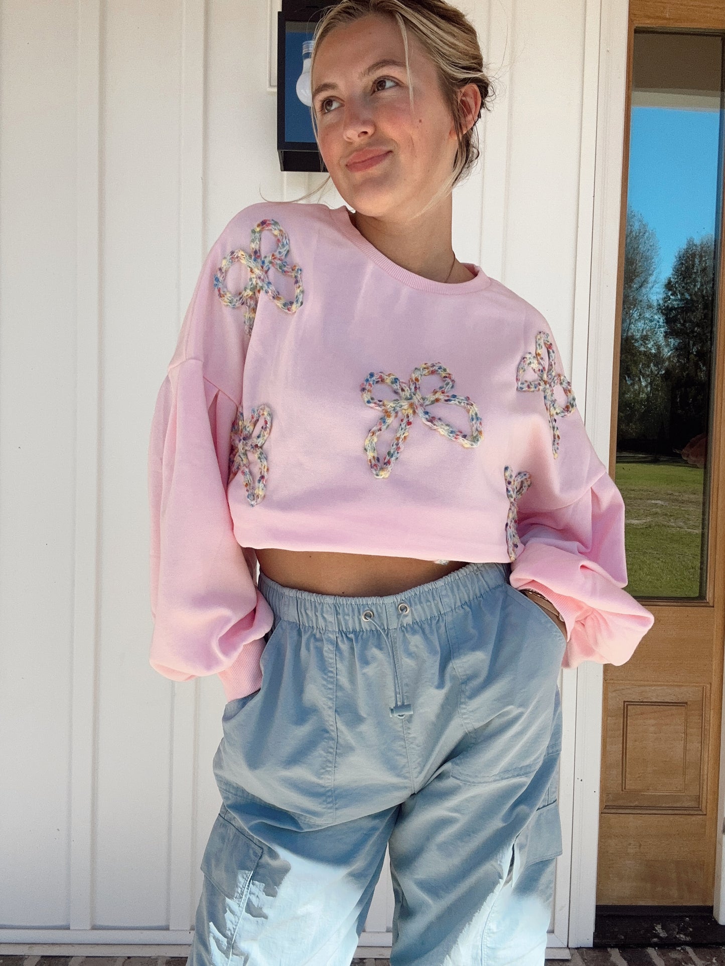 Crochet Bow Top