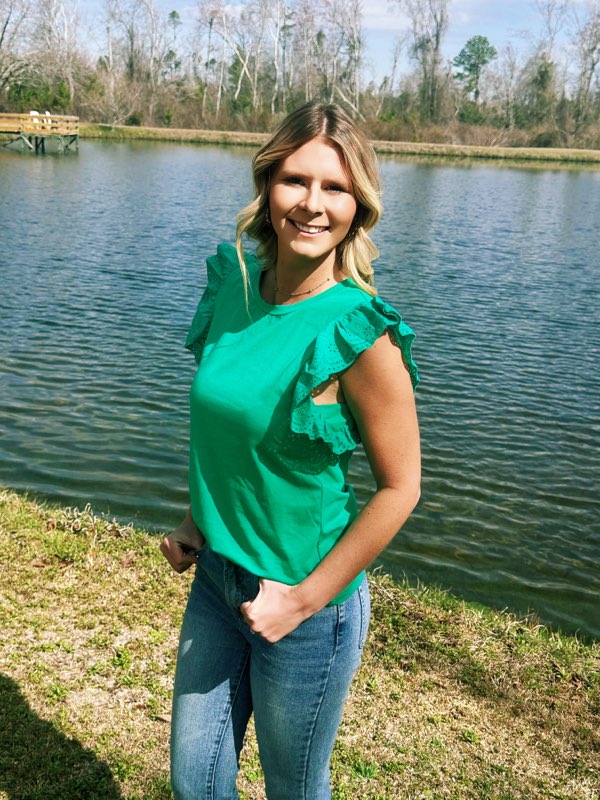 Dark Green Short Sleeve Shirt