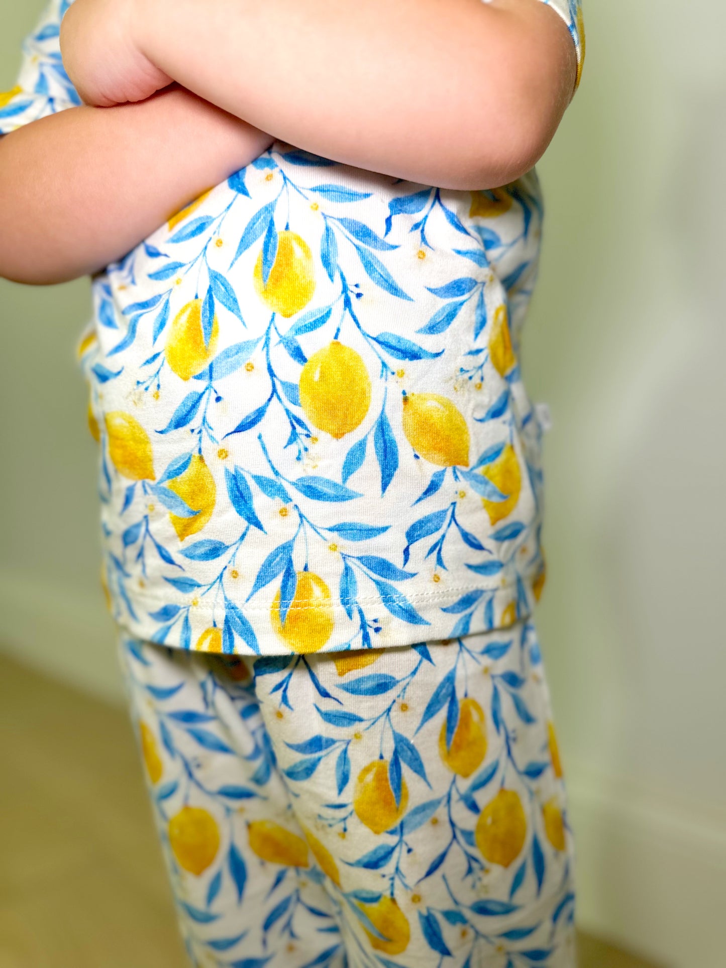 Lemon Breeze Bamboo Pjs