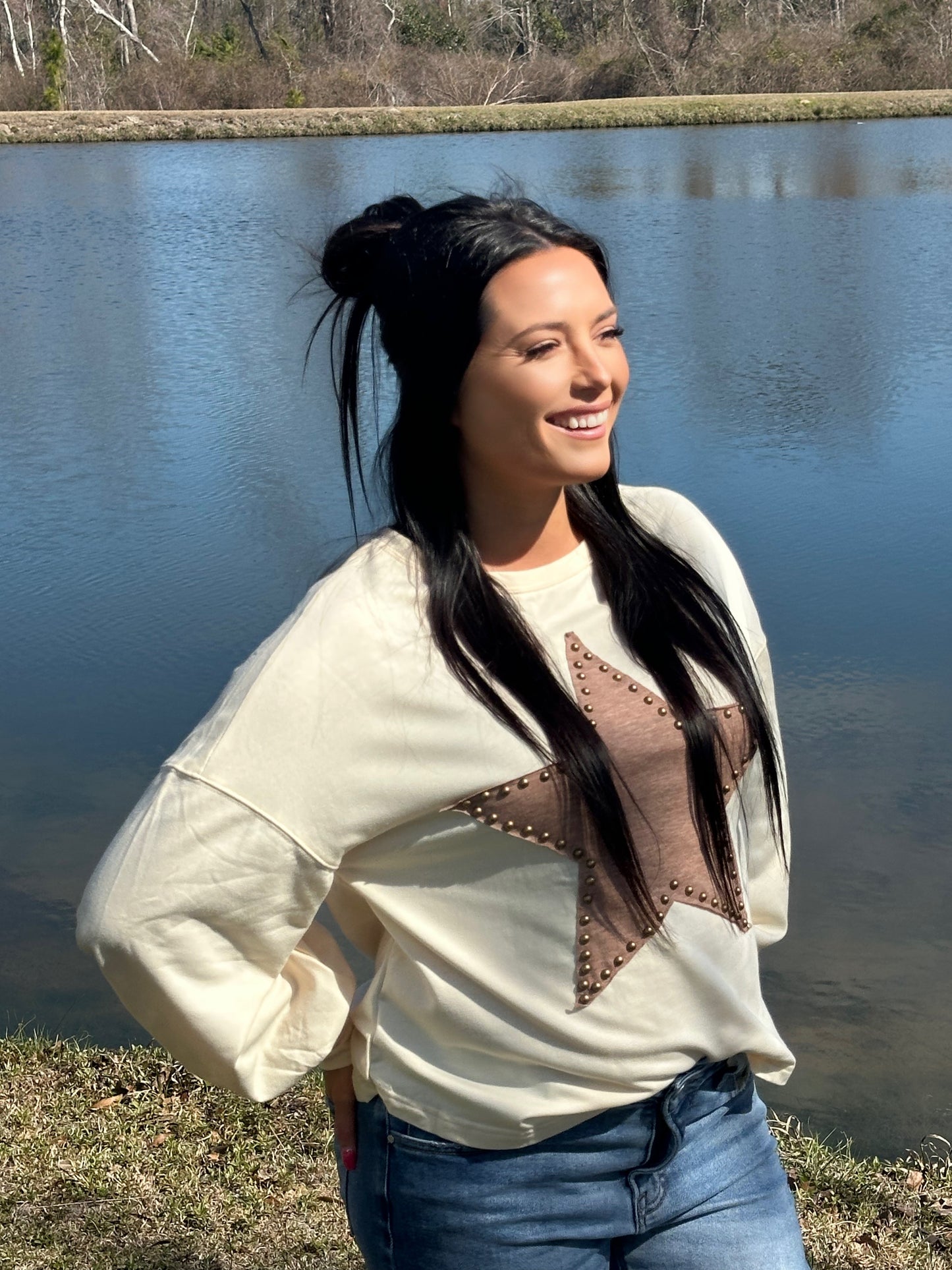 Star Oversized Long Sleeve