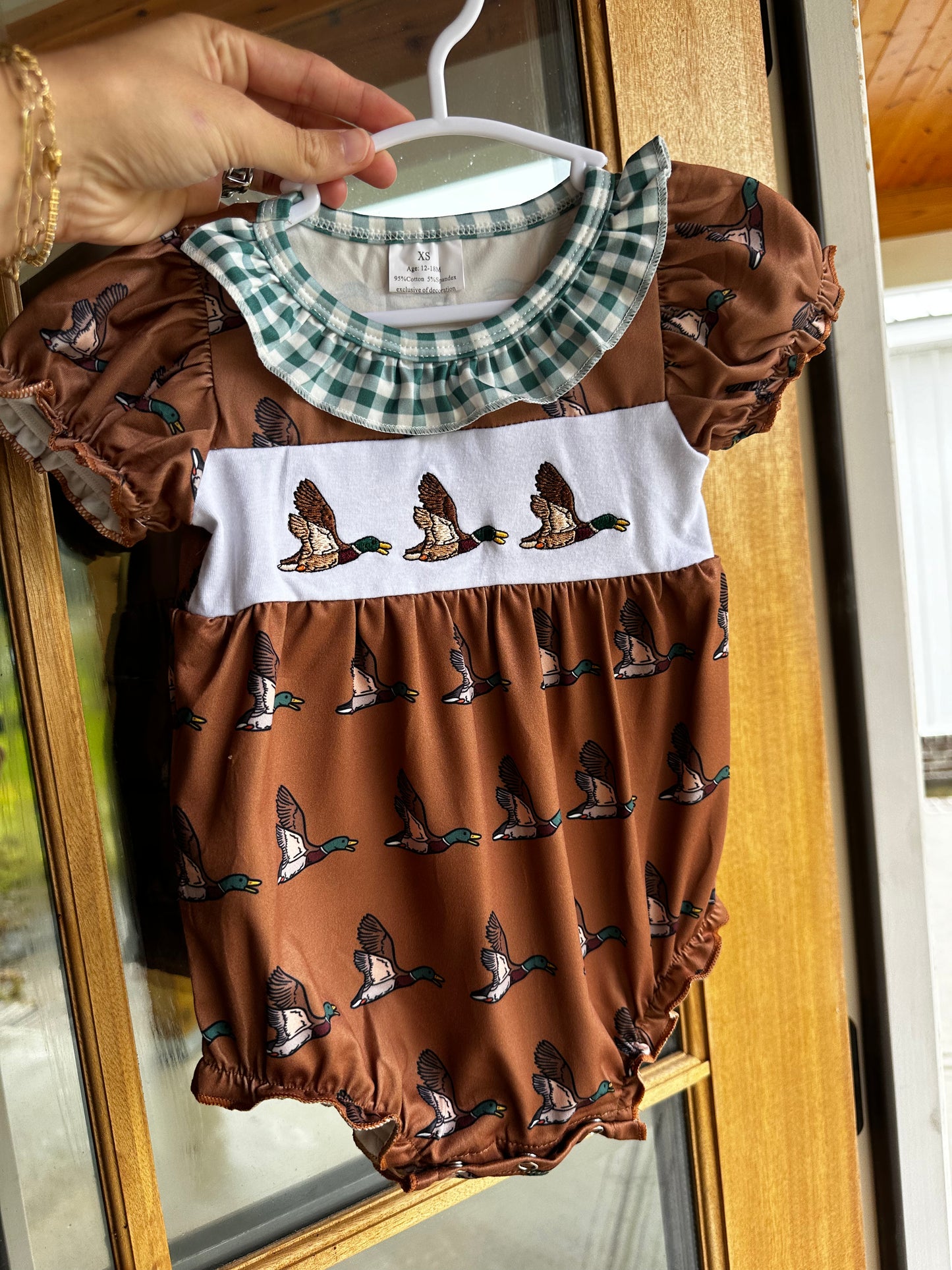Girls Mallard Duck Bubble/Bummies Set