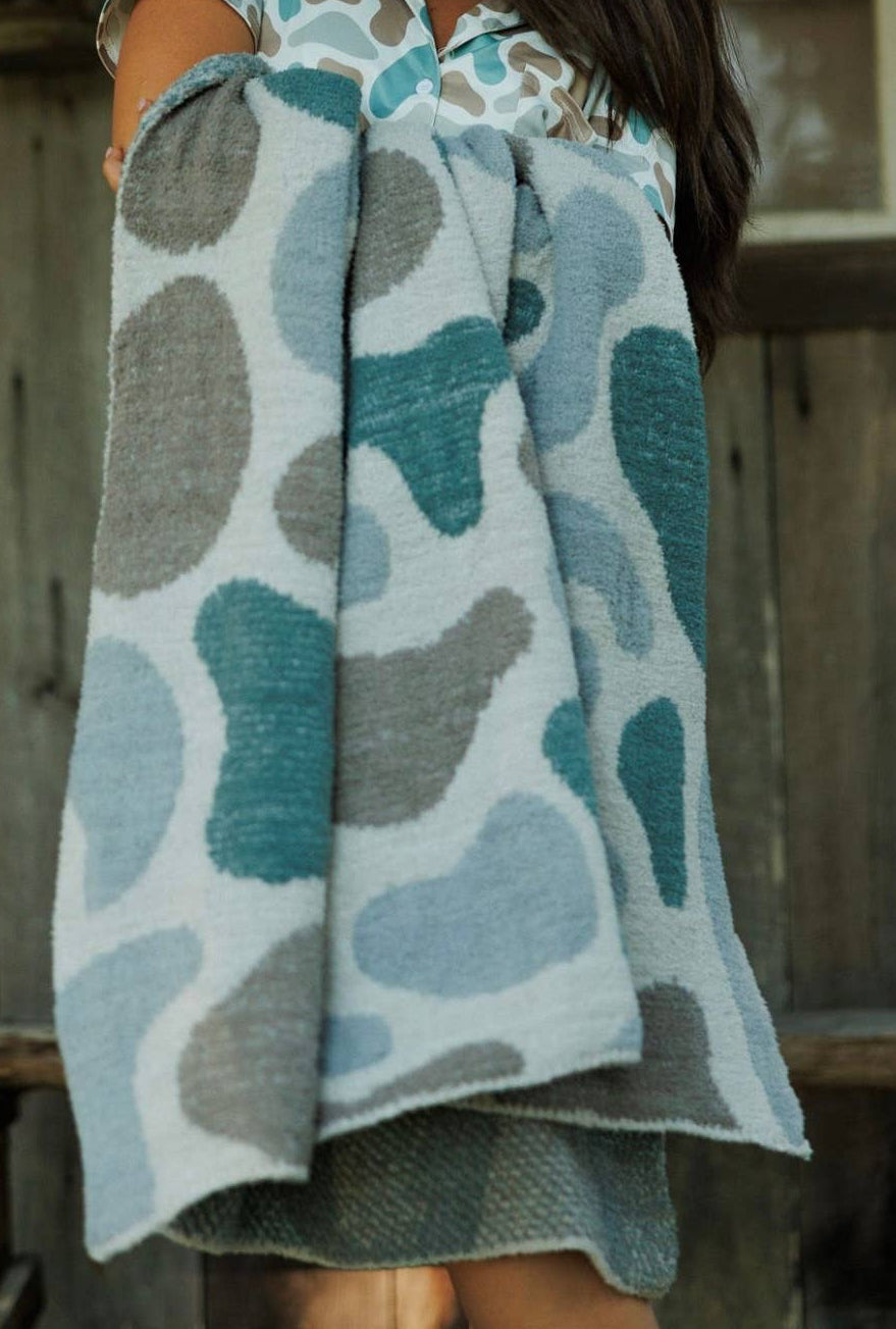 Camo Throw Blanket