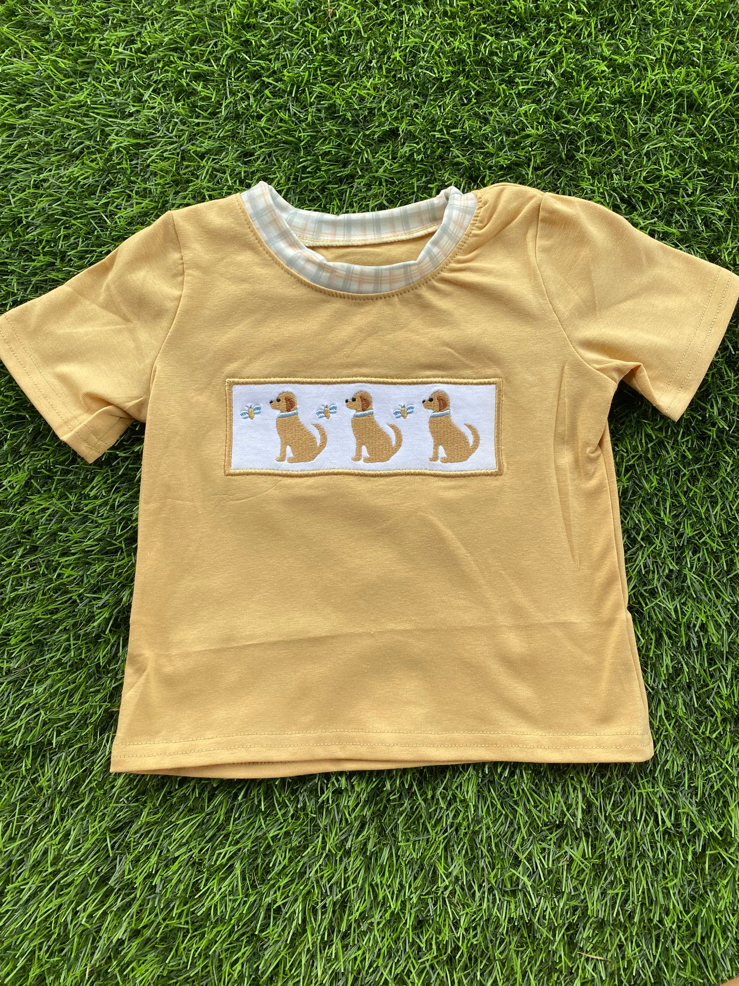 Boys Labrador Embroidery Top