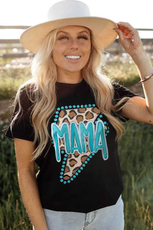 Western MaMa Leopard T
