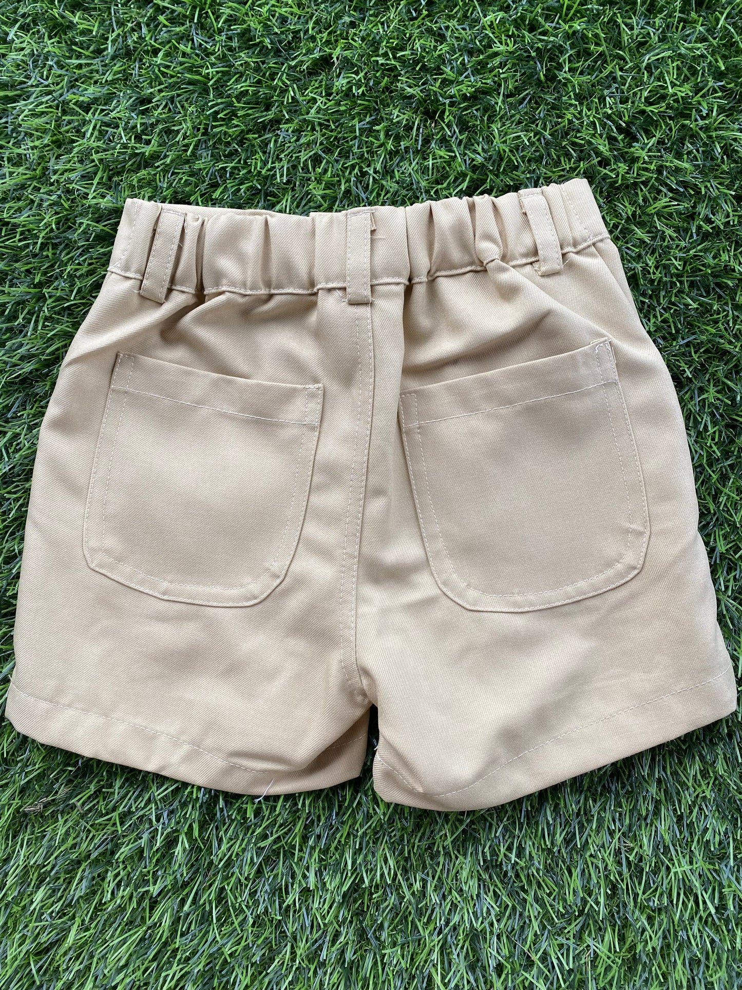 Mustard Cargo Shorts