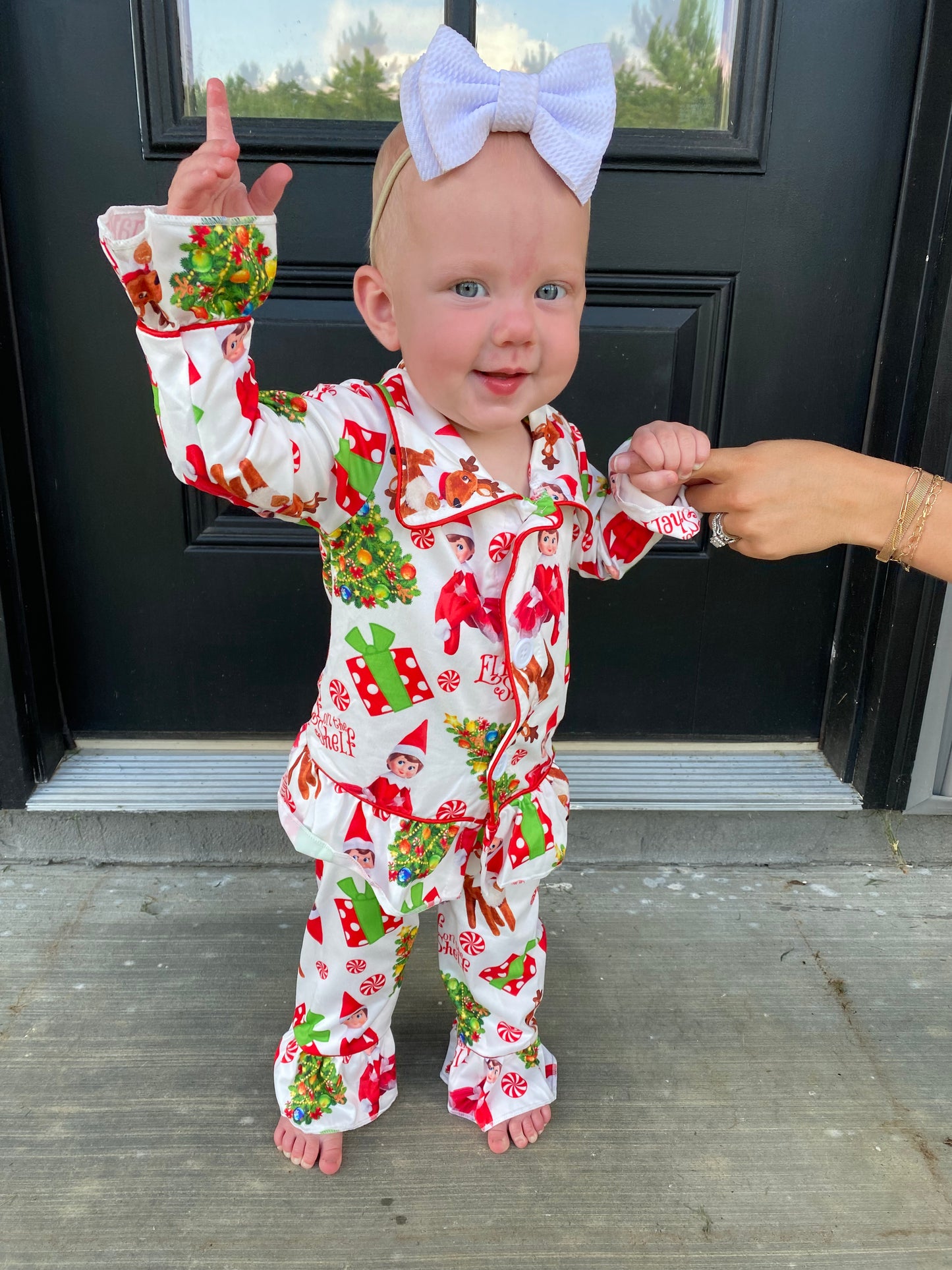 Girls 'Elf On The Shelf' Pjs