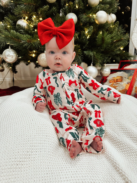 Christmas Bow Sleeper