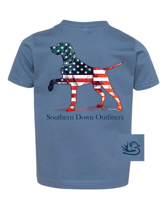 Star Spangled Dog Toddler Tee