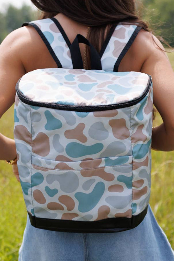 Camo Backpack Cooler
