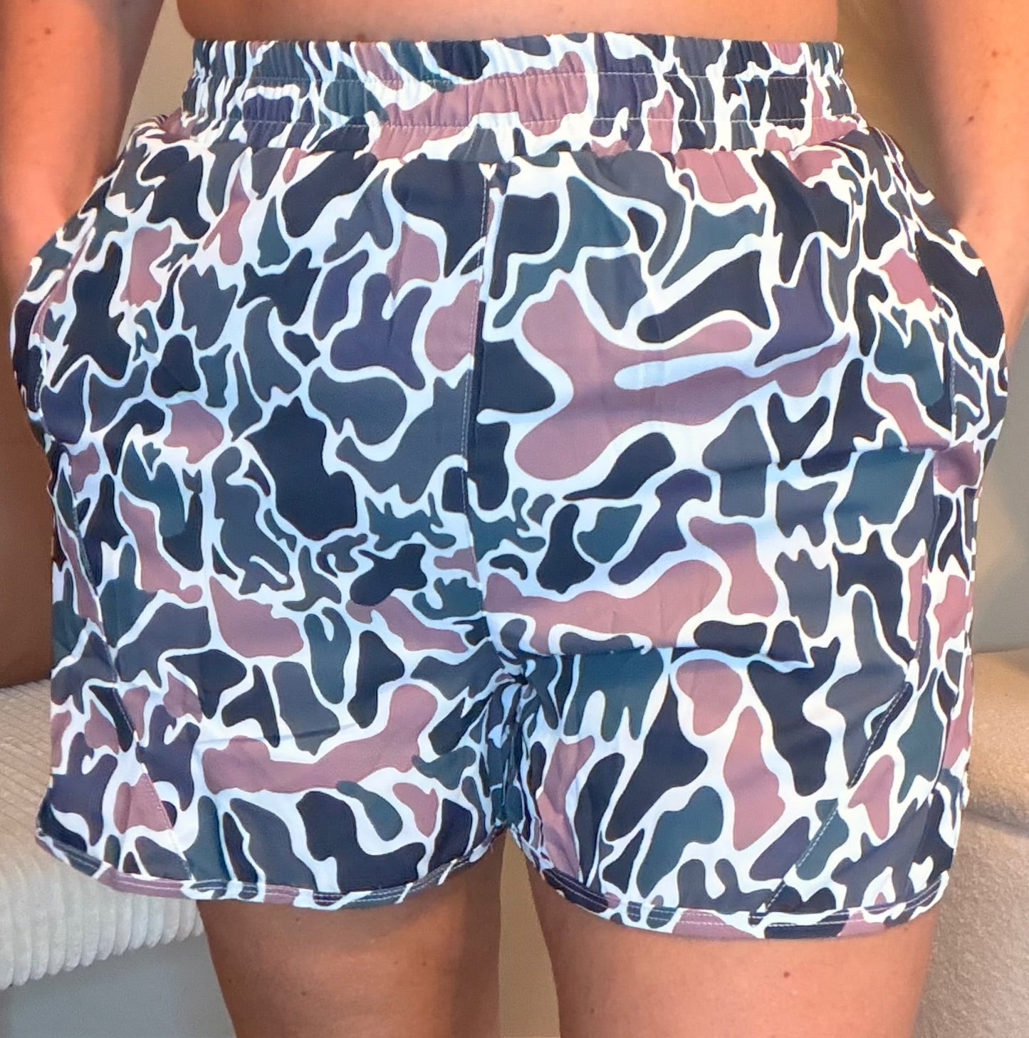 Camouflage Print Athletic Shorts | S-XL