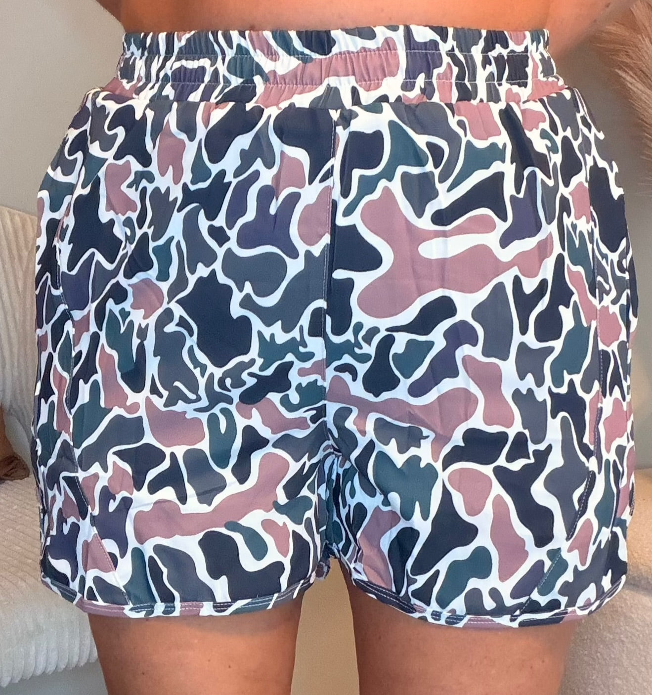 Camouflage Print Athletic Shorts | S-XL