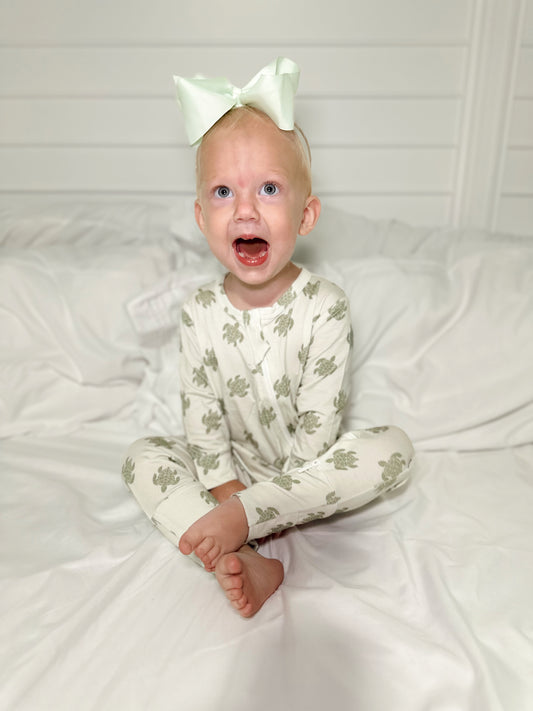 Wrens Turtle Bamboo Pjs