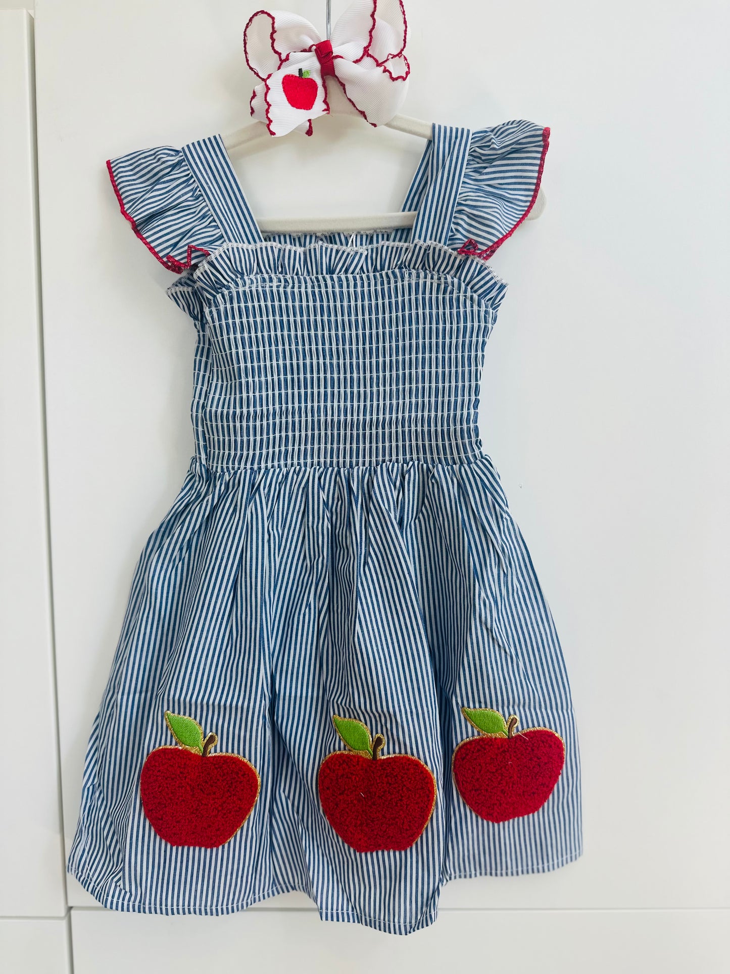 Blue Apple Dress