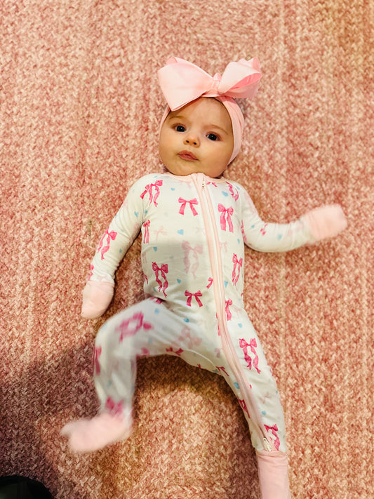 Bow Bamboo Pjs