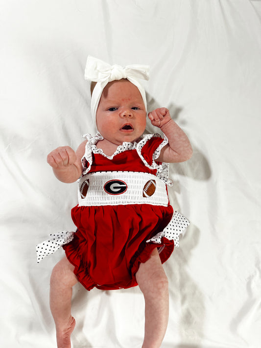 UGA GIRLS SMOCK