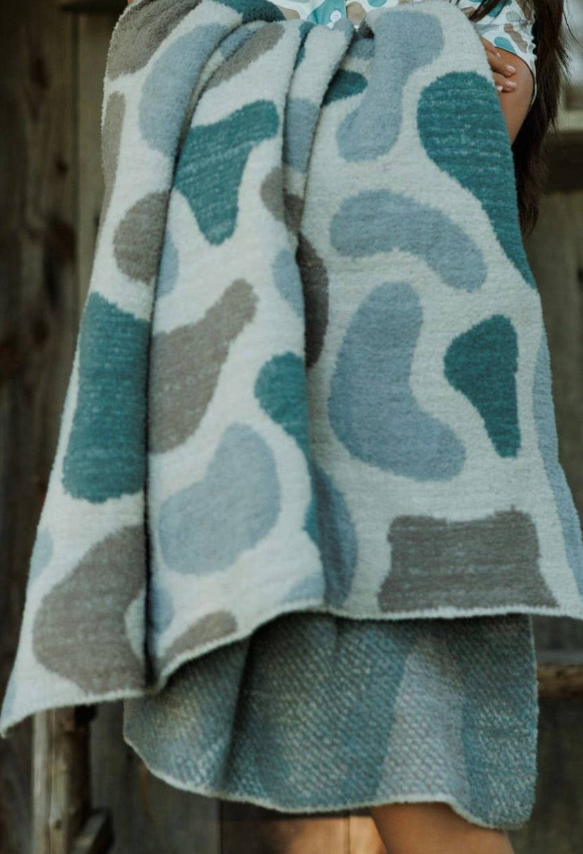 Camo Throw Blanket