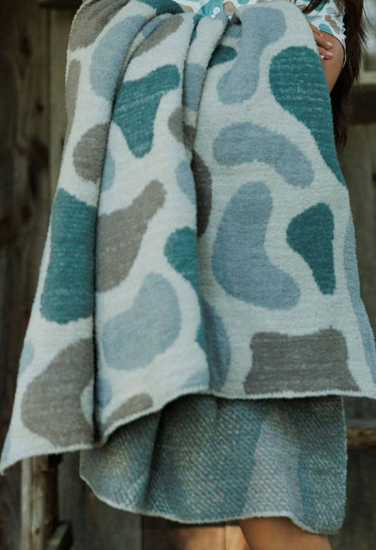 Camo Throw Blanket
